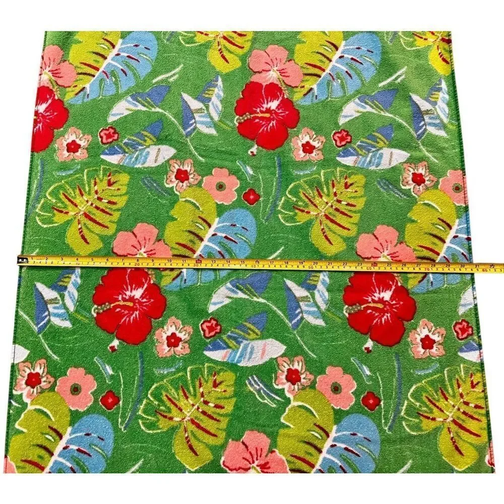 Vintage Ralph Lauren Tropical Floral Beach Towel